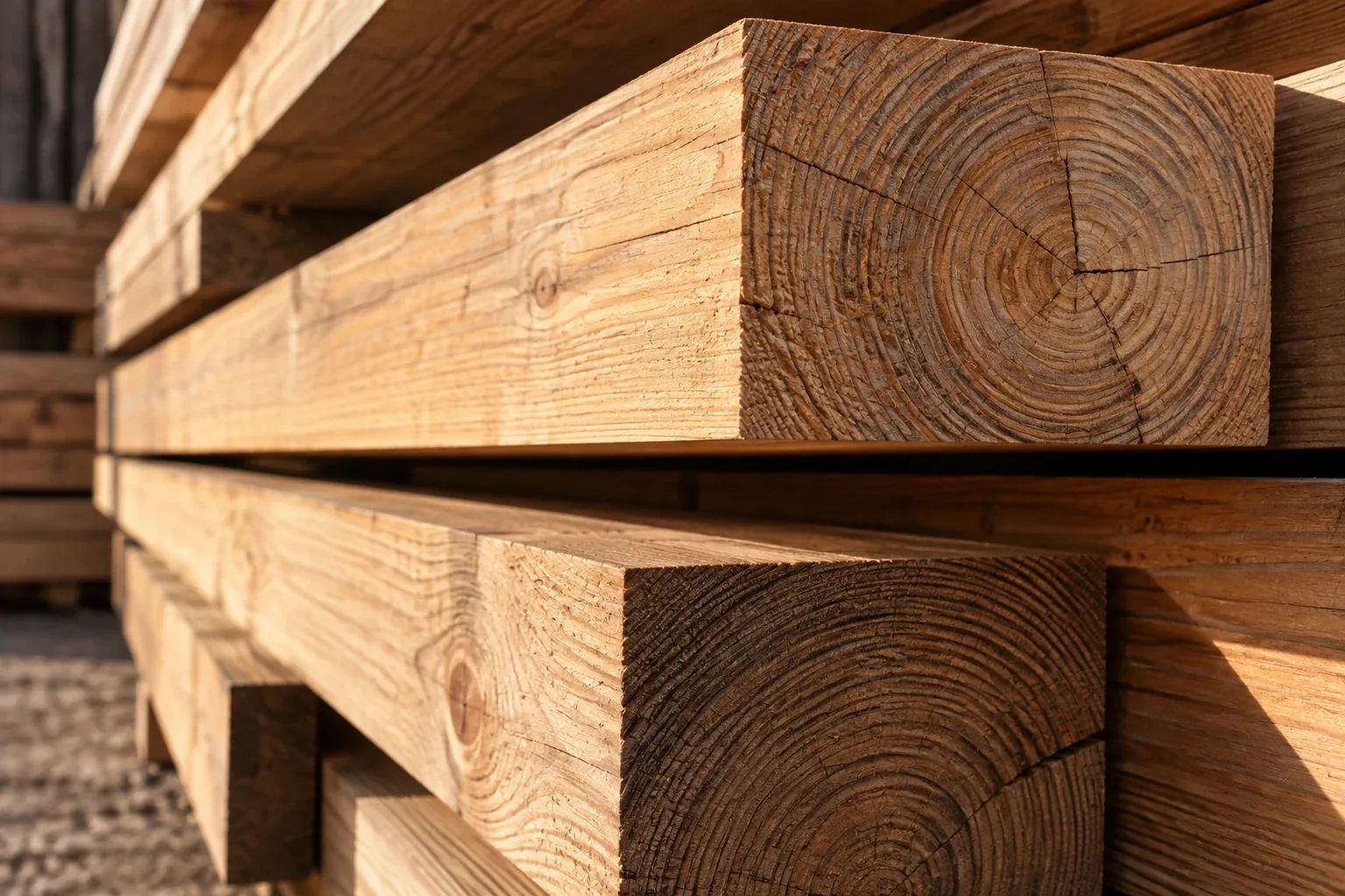 Więźba dachowa i elementy konstrukcyjne z tartaku Fallwood