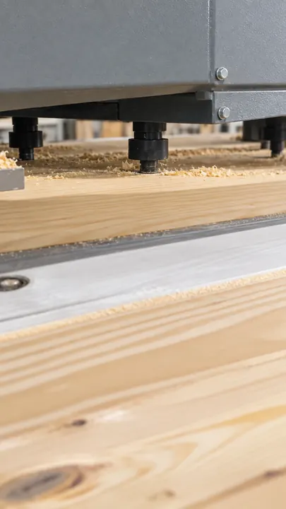 Fallwood – docisk materialu