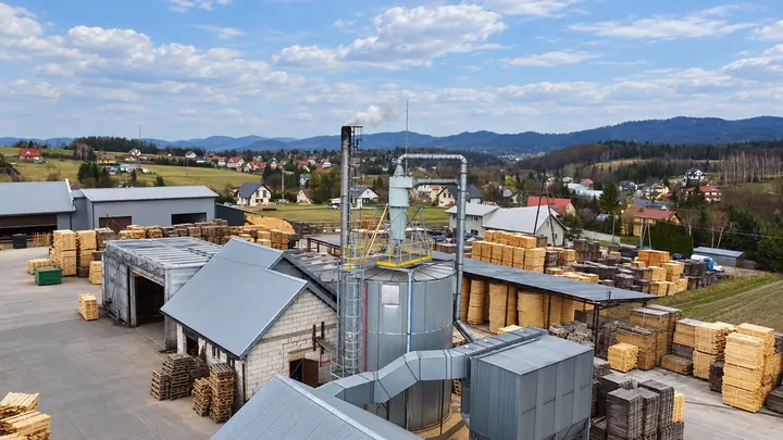Fallwood – dron instalacje zakladu